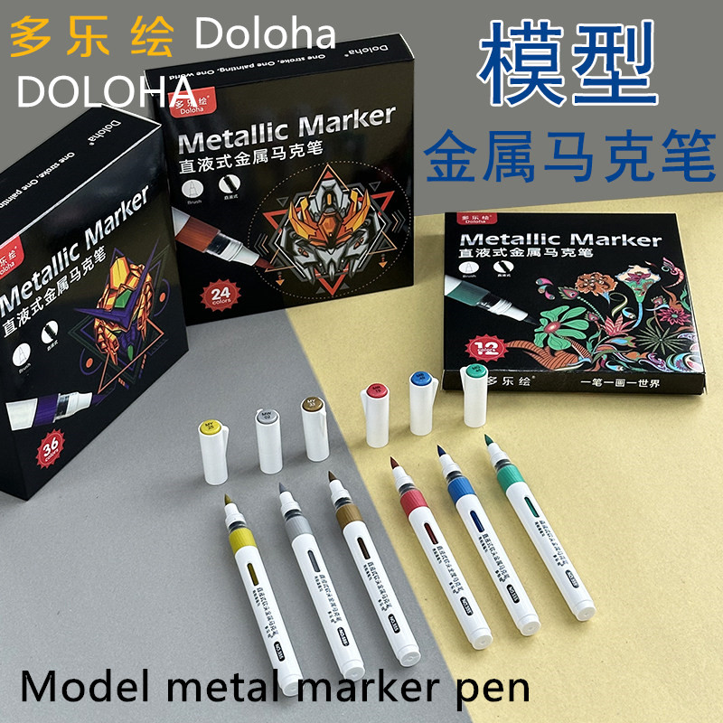 3D Printer Stand - DOLOHA Doloha Metaliczny marker z płynną