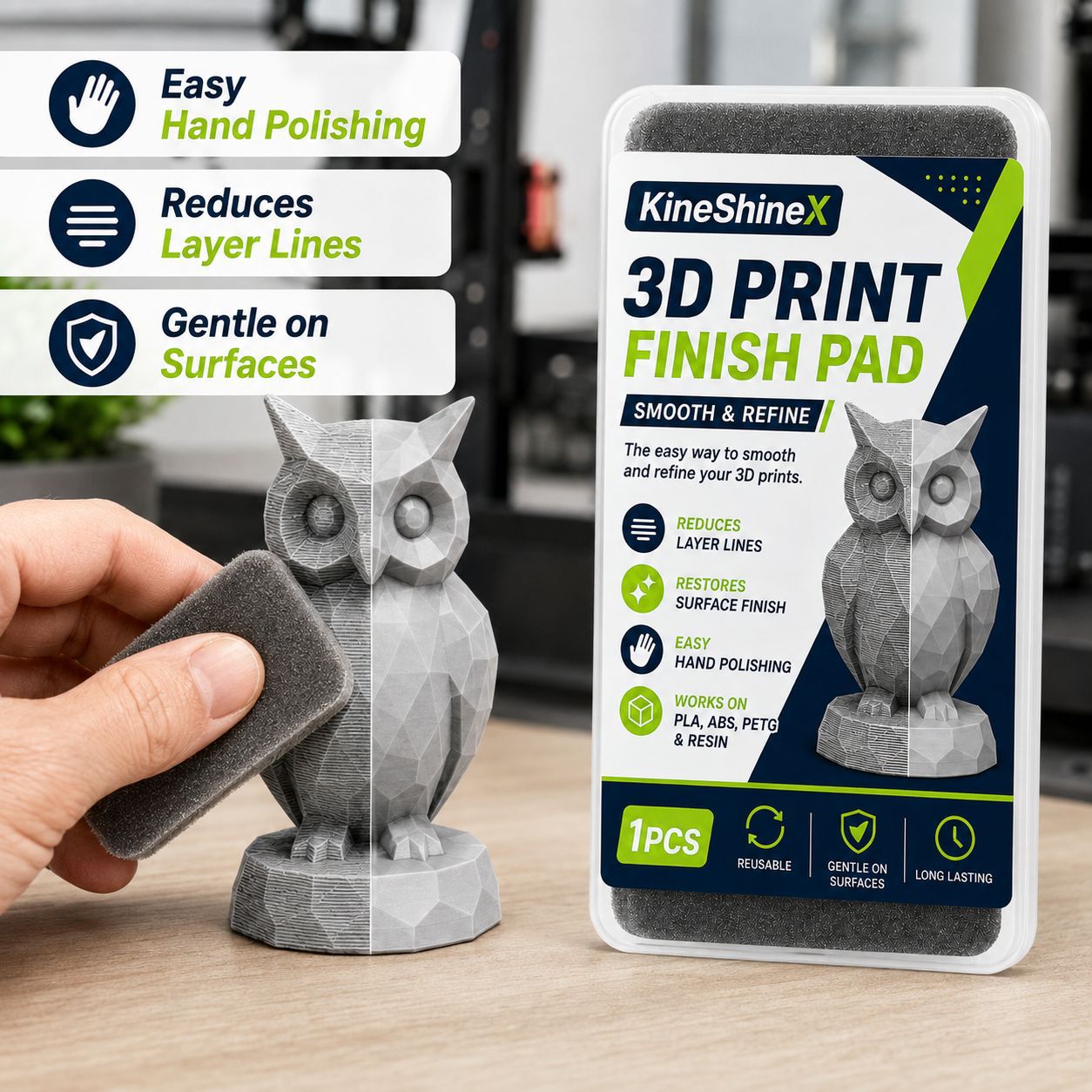 3D Printer Stand - Podkładka wygładzająca do druku 3D, wielokrotnego
