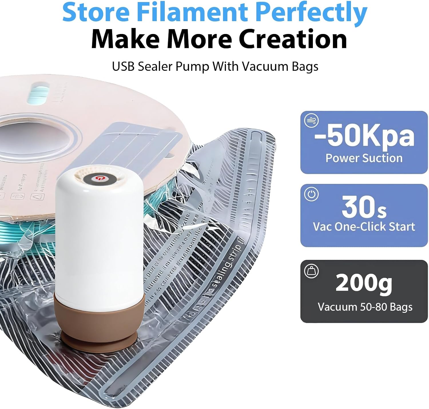 Ulepszone czarne torby do prze – Petg Filament recenzja i cena