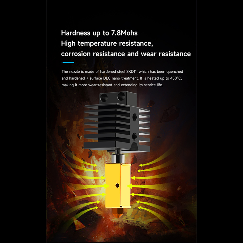 Hotend do Qidi X plus 3 / X ma – Hotend 0.4Mm recenzja i cena