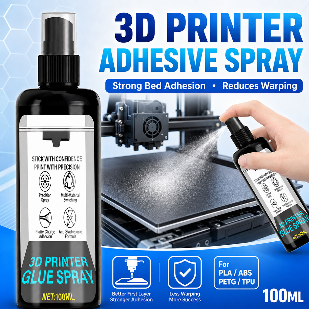 Mocny klej w sprayu do drukare – Petg Filament recenzja i cena