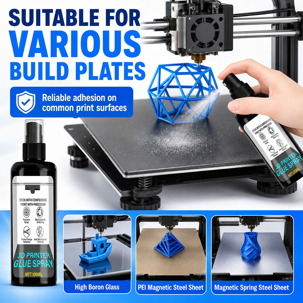 Mocny klej w sprayu do drukare – Petg Filament recenzja i cena