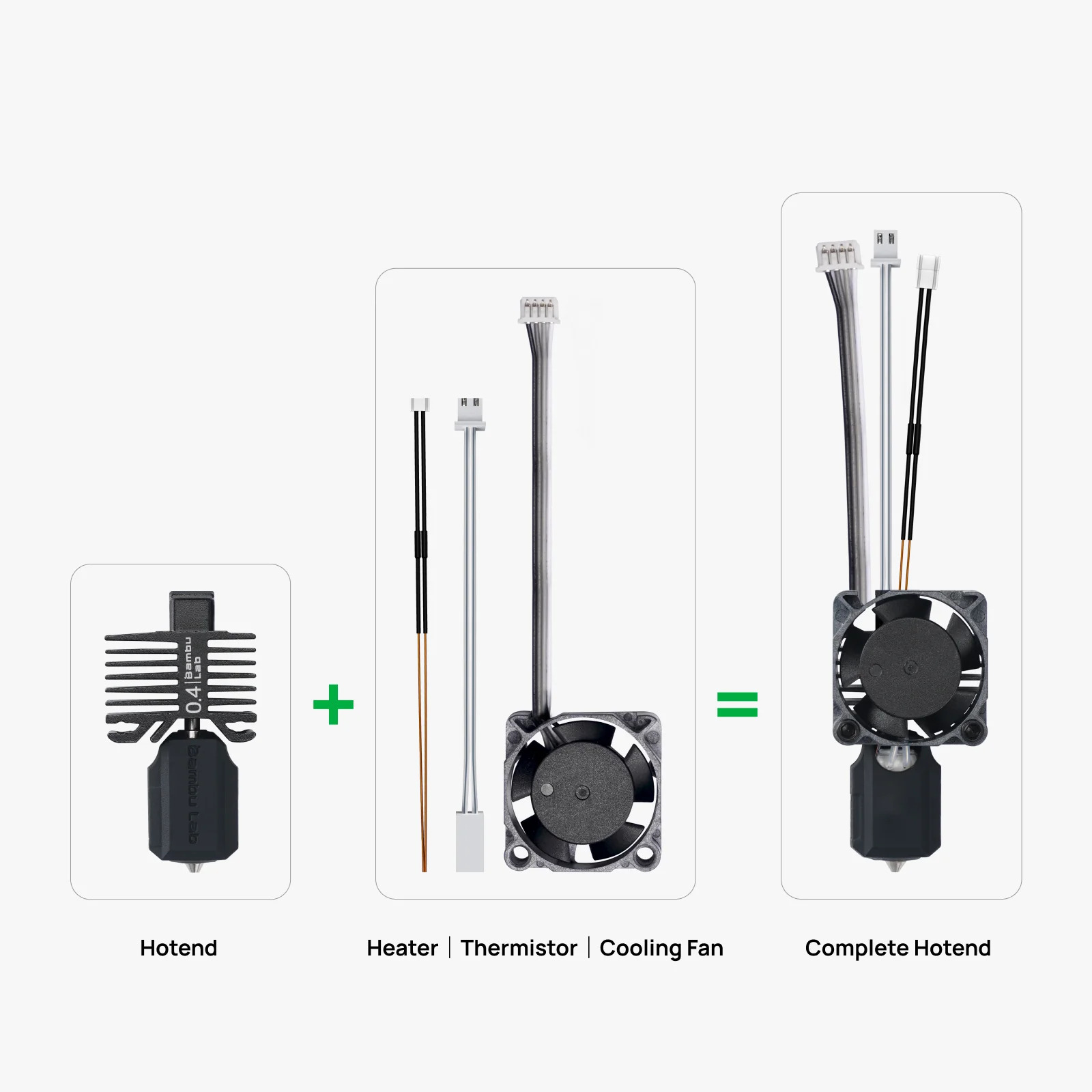 Hotend do serii BambuLab X1C/P – Hotend 0.4Mm recenzja i cena