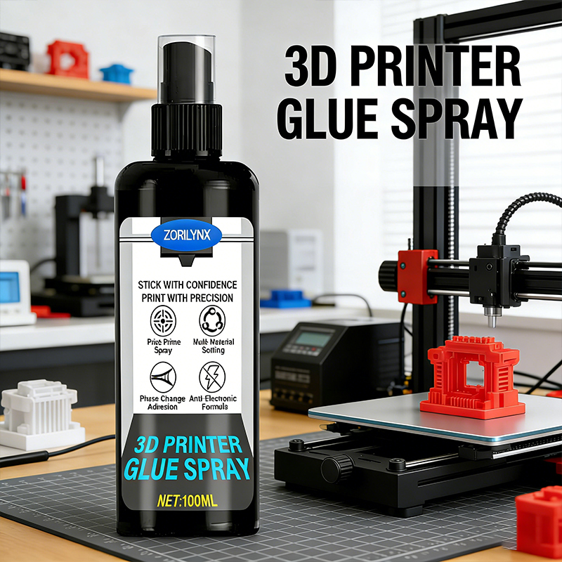 Spray do druku 3D, klej w płyn – 3D Printer Stand recenzja i cena