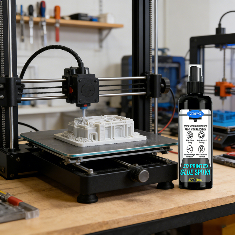 Spray do druku 3D, klej w płyn – 3D Printer Stand recenzja i cena