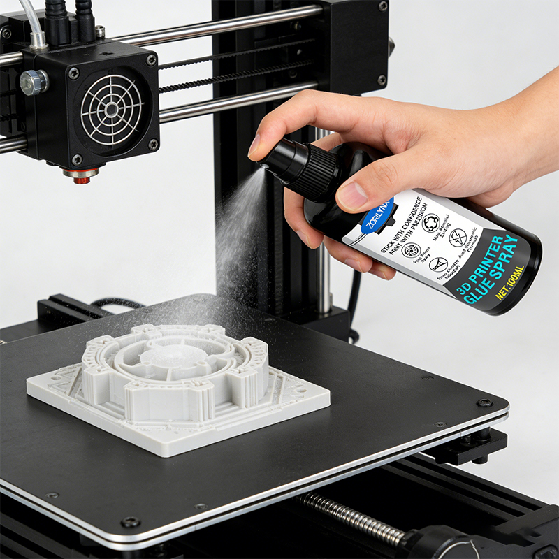 Spray do druku 3D, klej w płyn – 3D Printer Stand recenzja i cena