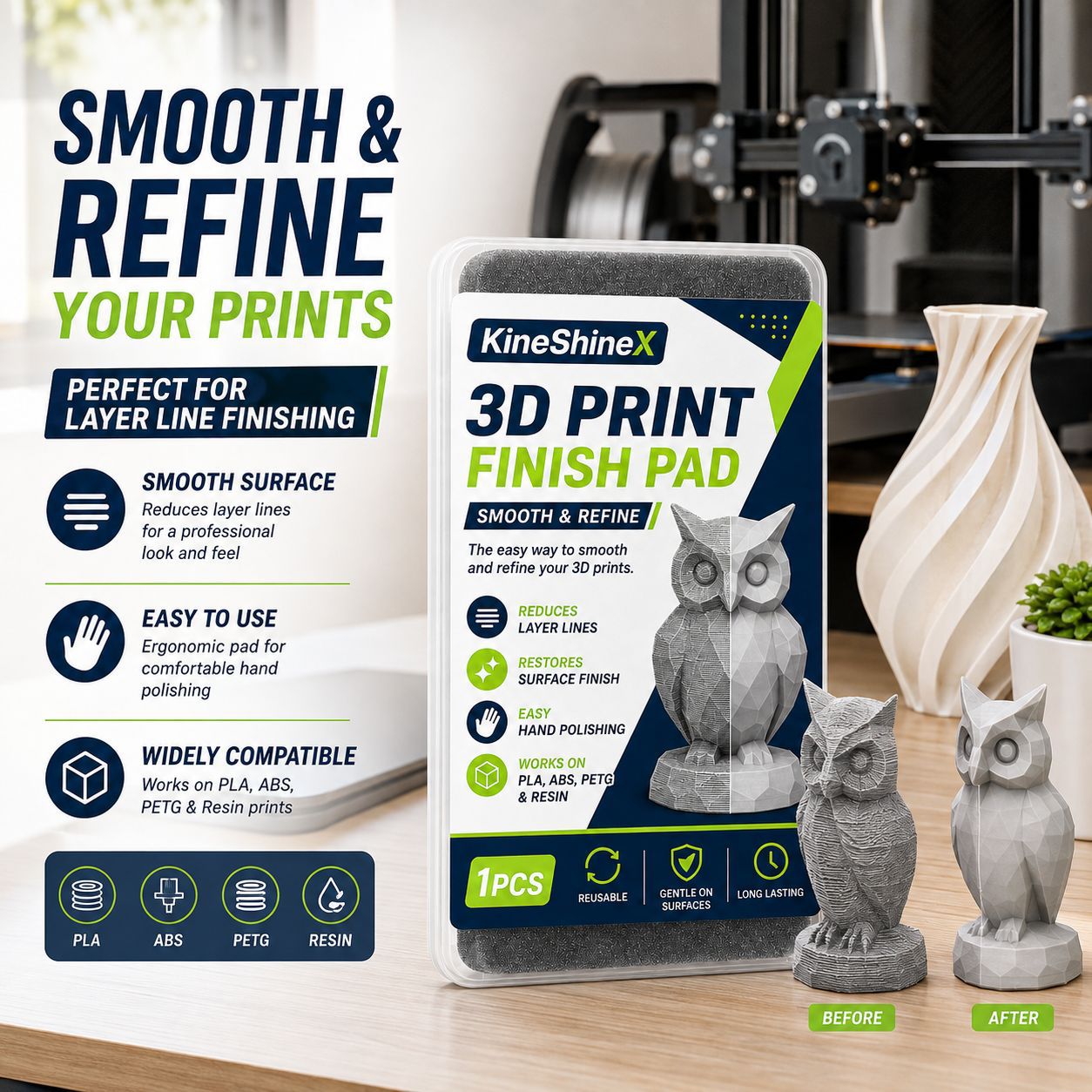 Podkładka wygładzająca do druk – 3D Printer Stand recenzja i cena